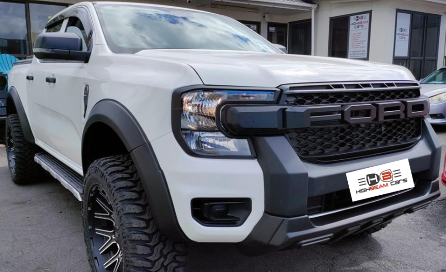 2024 Ford Ranger 33″ Tyres, Lift kit